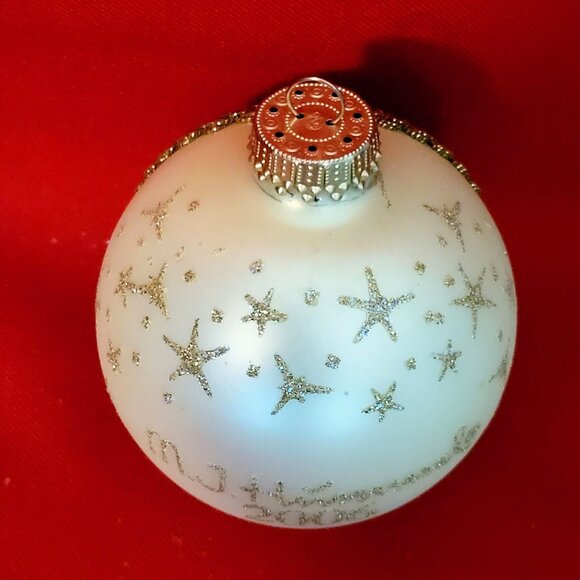MJ Hummel 2006 Hansel & Gretel Winter Fun Glass Silk Bulb Christmas Ornament - Picture 10 of 14
